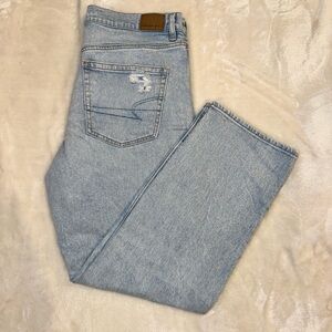 American Eagle Outfitters Light Blue High Rise Women Jeans